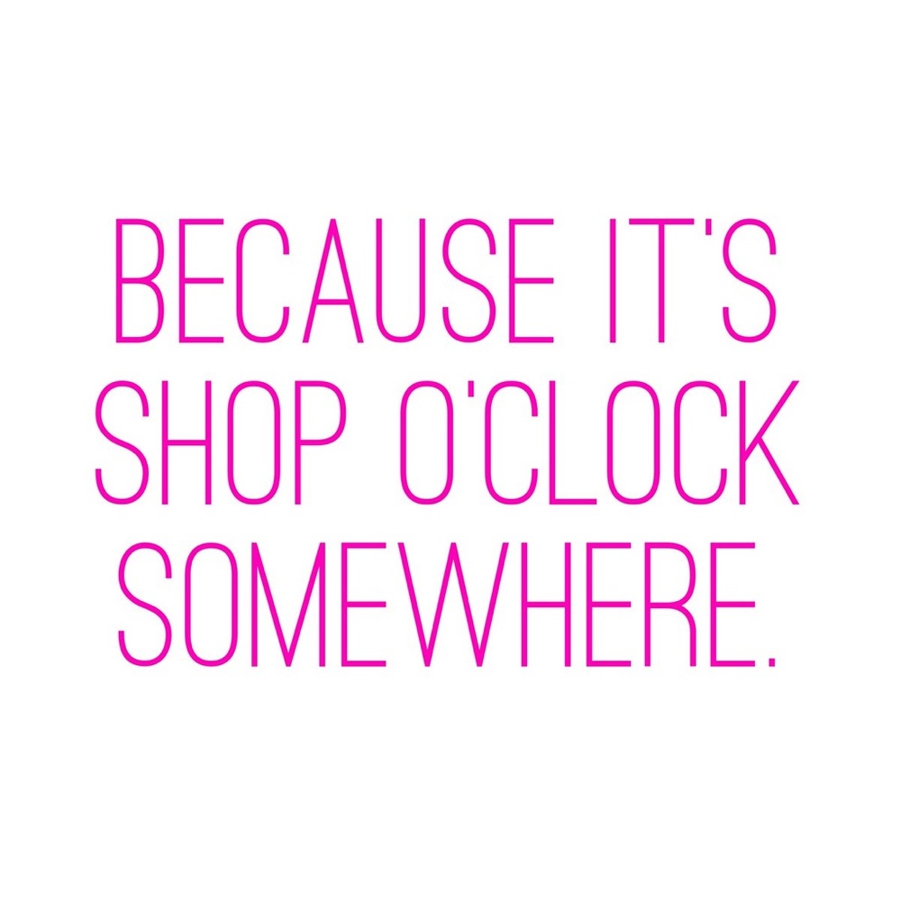Shop o’clock